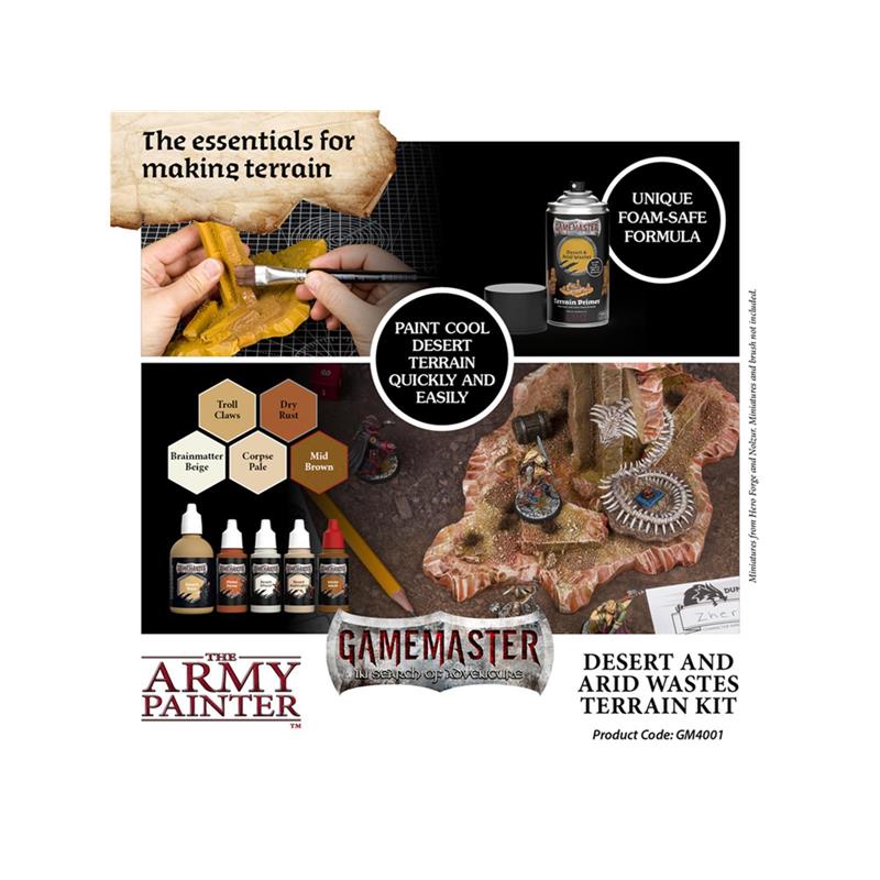 The Army Painter: Gamemaster - Desert & Arid Wastes Terrain Kit