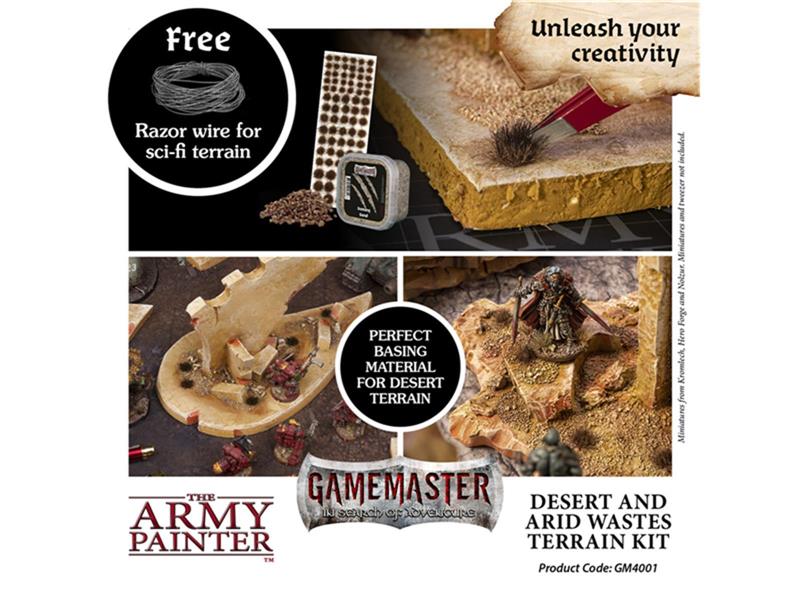 The Army Painter: Gamemaster - Desert & Arid Wastes Terrain Kit