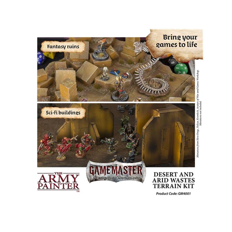 The Army Painter: Gamemaster - Desert & Arid Wastes Terrain Kit