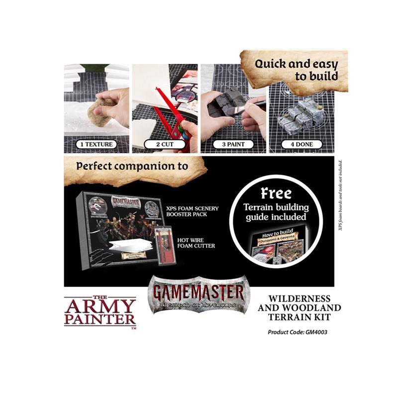 The Army Painter: Gamemaster - Wilderness & Woodlands Terrain Kit