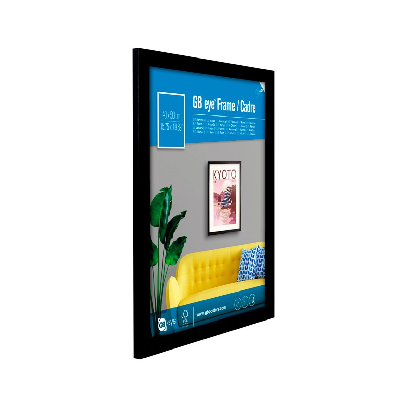 GBEye MDF Bilderrahmen Mini 40 x 50 cm (schwarz)