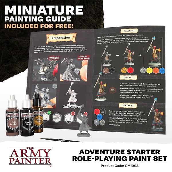 The Army Painter: GameMaster: Adventure Starter Role-playing Paint Set - Warpaints Fanatic