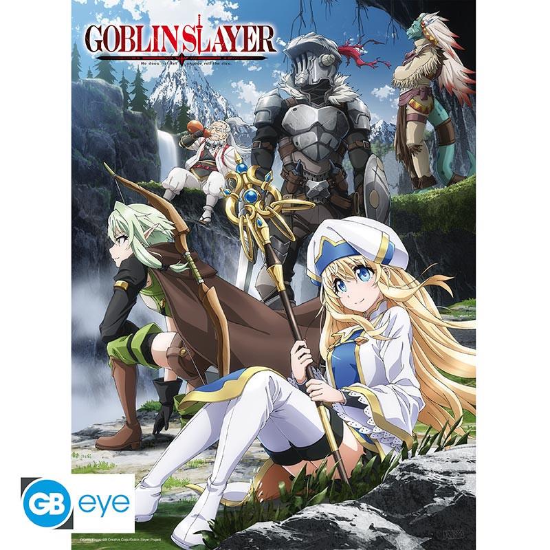 Goblin Slayer Chibi-Poster "Group" 52 x 38 cm