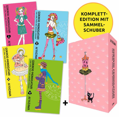Gokinjo Monogatari: Von Liebe, Mode und großen Träumen Band 01 - 04 im Schuber - Merchfox Comic Shop