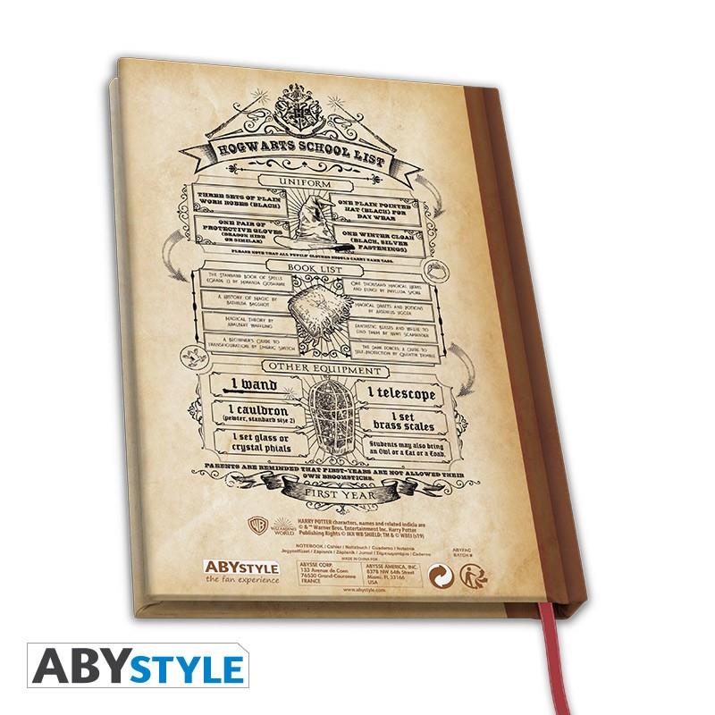 Harry Potter A5 Notebook "Hogwarts School"