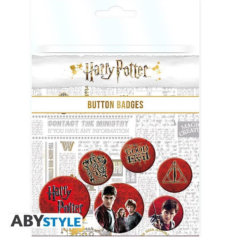 Harry Potter Badge Pack "Icon" (6)