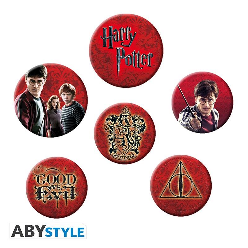 Harry Potter Badge Pack "Icon" (6)