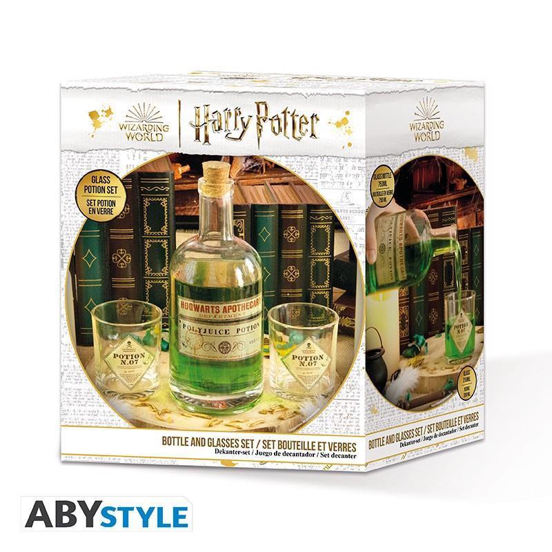 Harry Potter Bottle and glasses Set "Potion"
