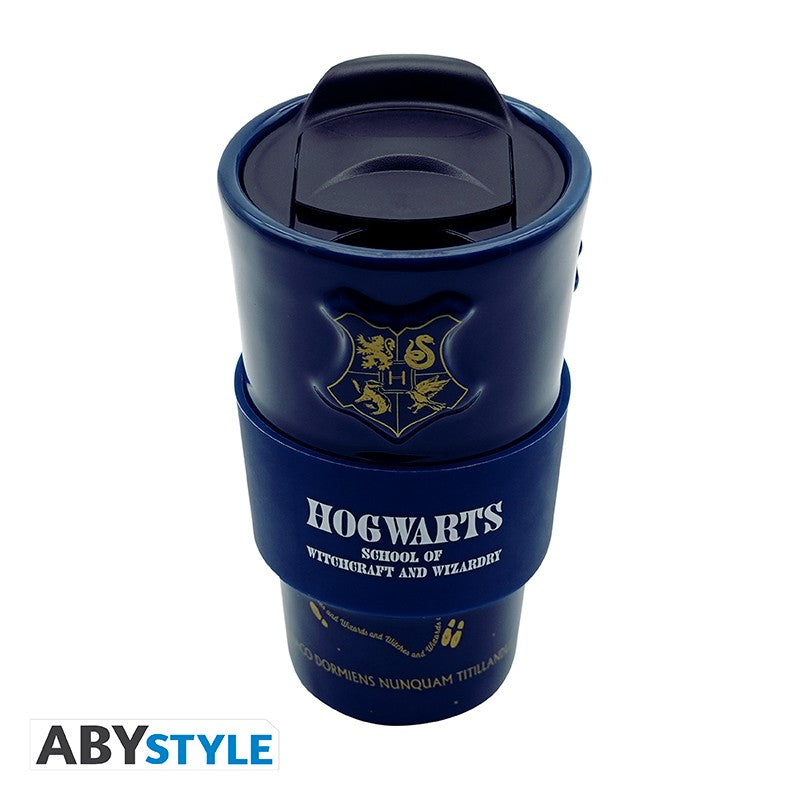 Harry Potter Keramik Reisebecher "Hogwarts"