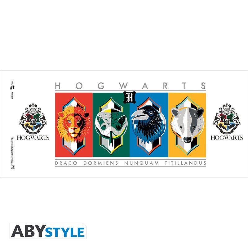 Harry Potter Mug "House Crests Simple"