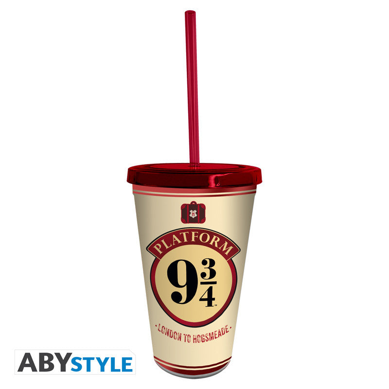 Harry Potter Tumbler with Straw "Hogwarts Express"