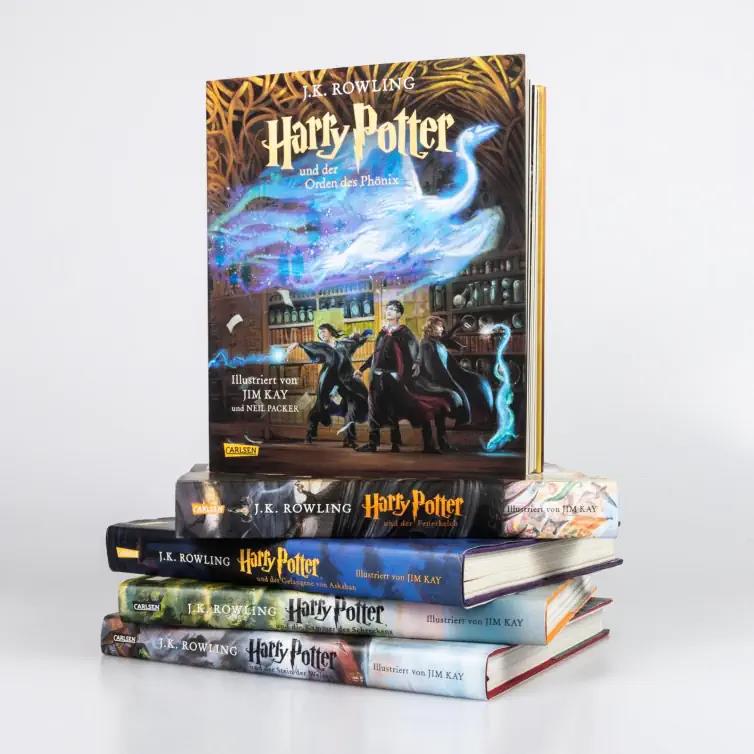 Harry Potter und der Orden des Phönix (farbig illustrierte Schmuckausgabe) (Harry Potter 5)