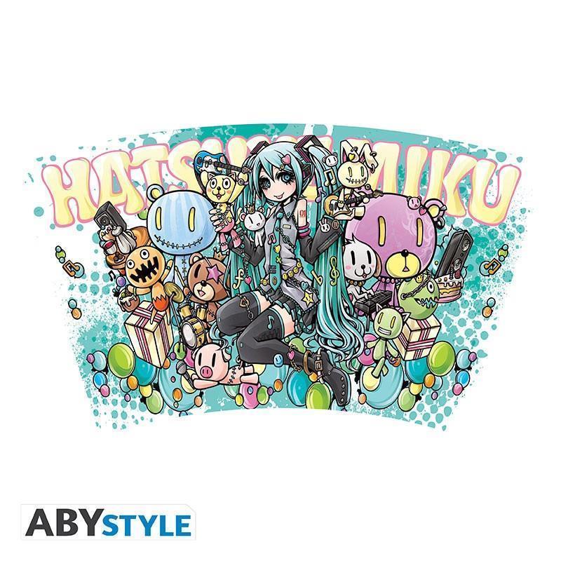 Hatsune Miku Tumbler with Straw "Miku Band"