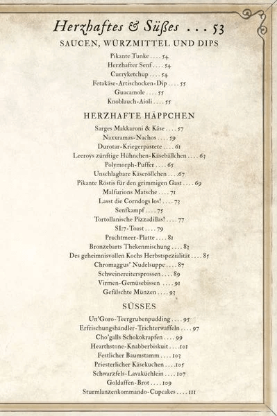Hearthstone Heroes of Warcraft: Cookbook (The Best Inn Recipes)