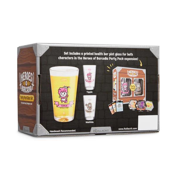 Heroes of Barcadia Party Pack Pint Glass Set