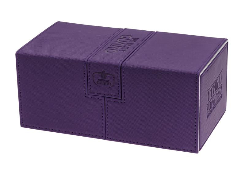 Ultimate Guard Twin Flip´n´Tray Deck Case 200+ Standardgröße XenoSkin Violett