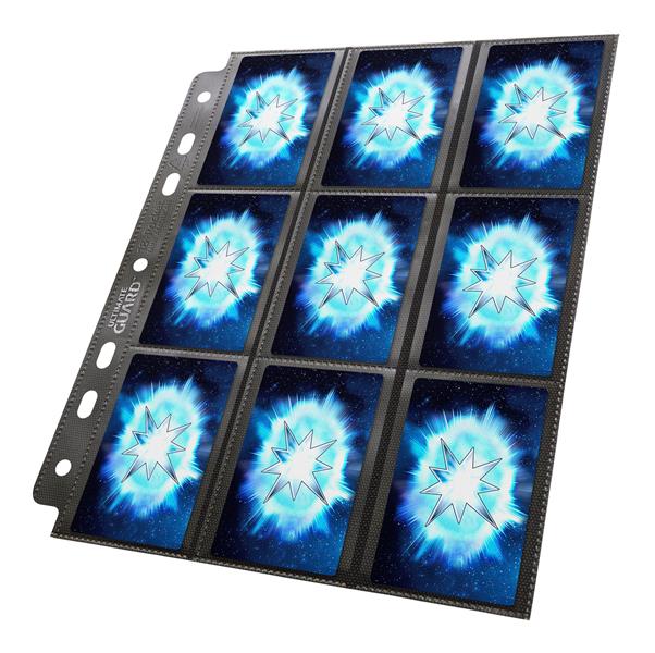 Ultimate Guard 18-Pocket Compact Pages Mini American Black (10)