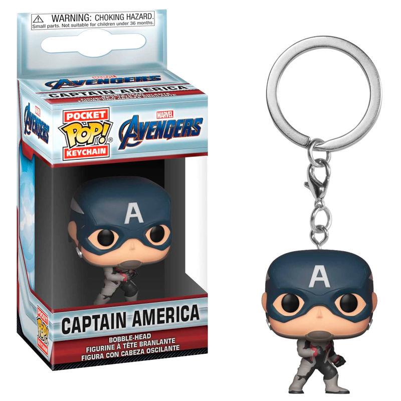 Pocket POP keychain Marvel Avengers Endgame Captain America