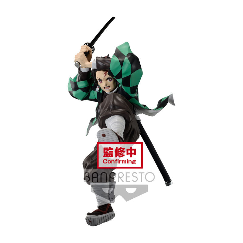 Demon Slayer Kimetsu no Yaiba Maximatic Tanjiro Kamado Figur 19 cm