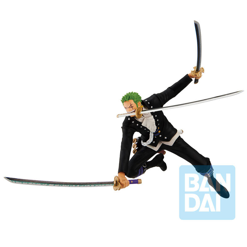 One Piece Film Red More Beat Roronoa Zoro Ichibansho Figur 11 cm