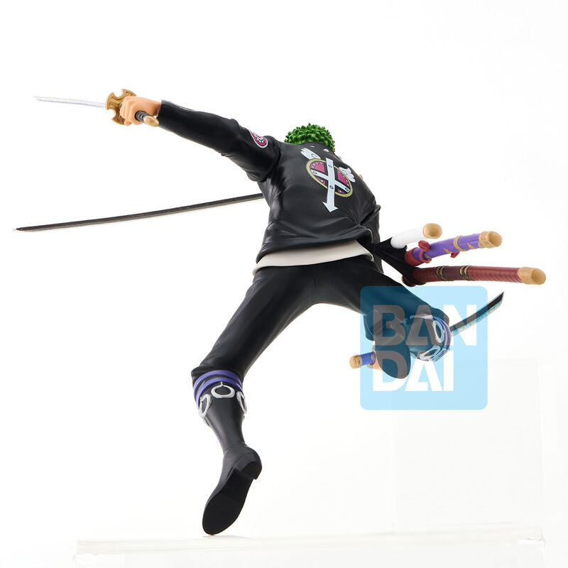 One Piece Film Red More Beat Roronoa Zoro Ichibansho Figur 11 cm