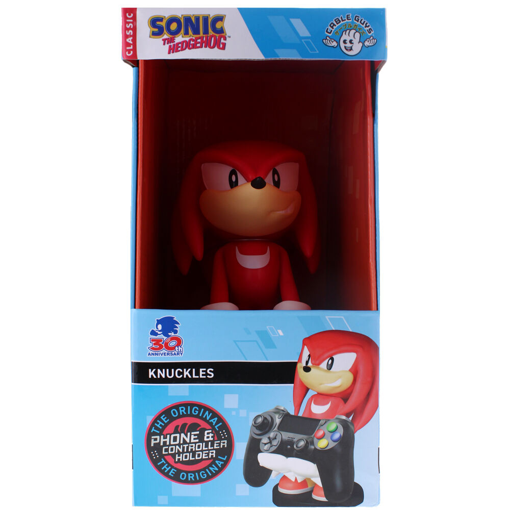 Sonic The Hedgehog Cable Guy Knuckles 20 cm