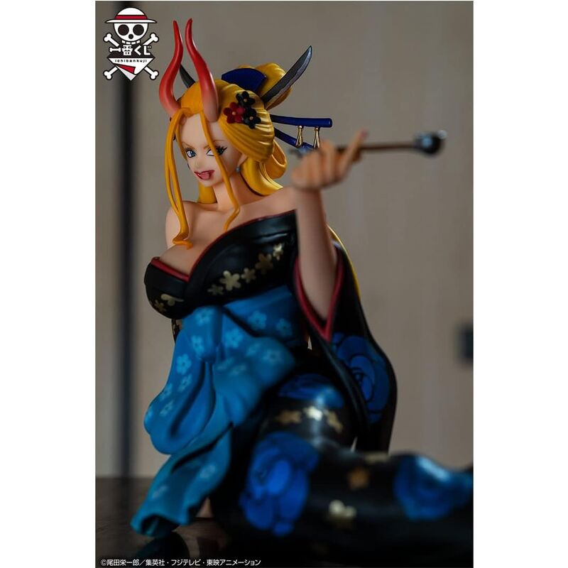 One Piece Glitter Black Maria Ichibansho Figure 15 cm