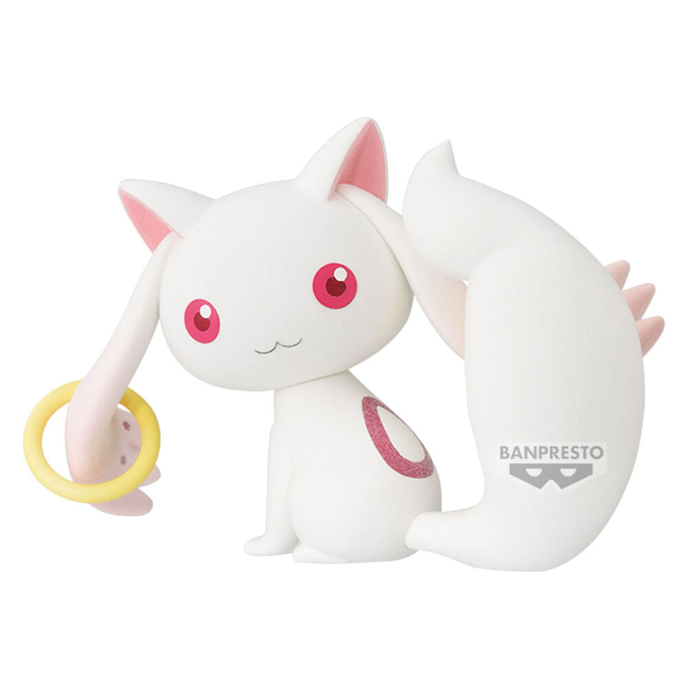 Puella Magi Madoka Magica The Movie Rebellion PVC Statue Kyubey Fluffy Puffy 7 cm