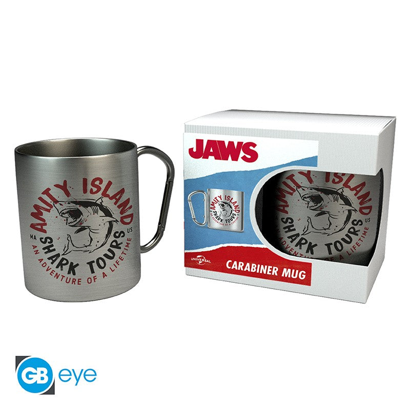 Jaws Karabiner-Tasse "Shark Tours"