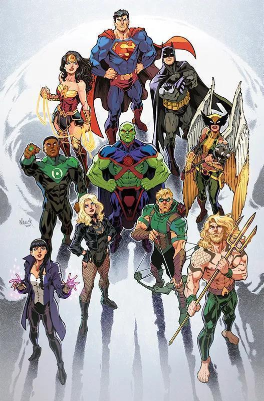 Justice League (2022) 14: Der Tod der Justice League, Variant B (999) Buchmesse Leipzig 2023