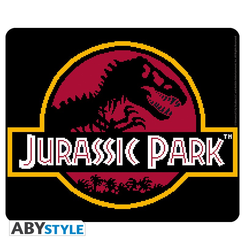 Jurassic Park Flexible Mousepad Pixel Logo