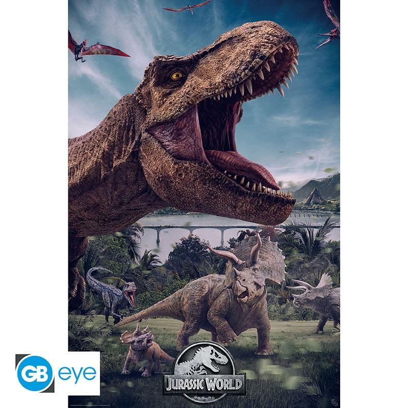 Jurassic World Maxi-Poster "World" 91,5 x 61 cm