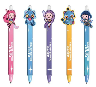 K-Pop Demon Hunters Radierbarer Gelstift Retractable Clip Icon