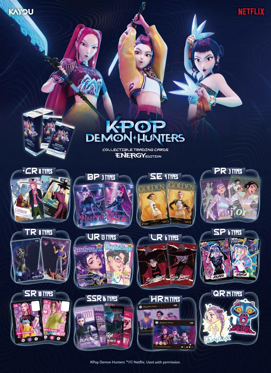 KPop Demon Hunters - World Tour Collectible Cards - Energy Edition - 001B-Foil S1-B