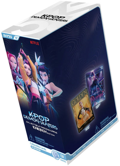KPop Demon Hunters - World Tour Collectible Cards - Energy Edition - 001B-Foil S1-B Booster-Display (12) (EN)