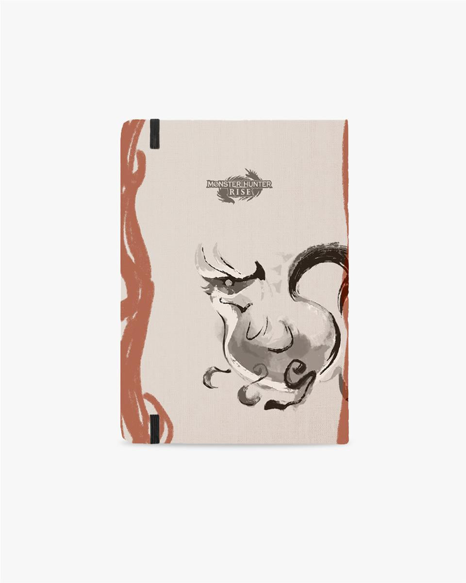 Monster Hunter Rise Notebook "Monster Brush Art"