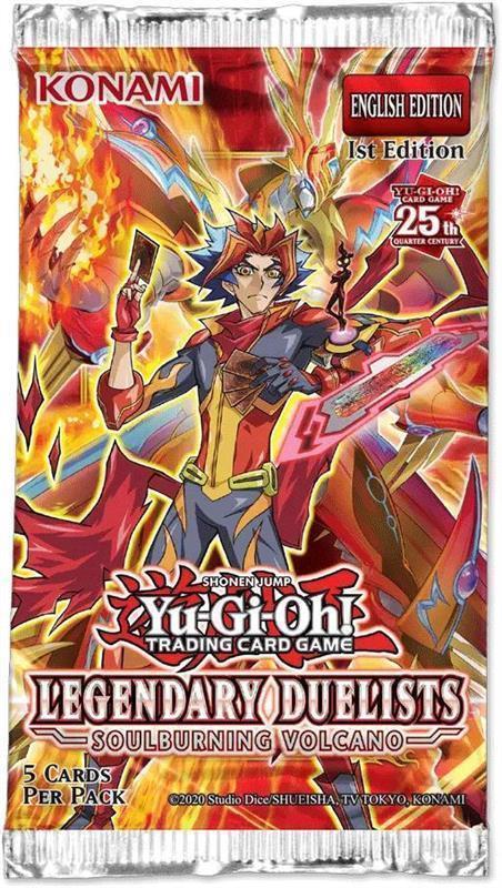 YGO Legendary Duelists: Soulburning Volcano Booster Pack (DE)