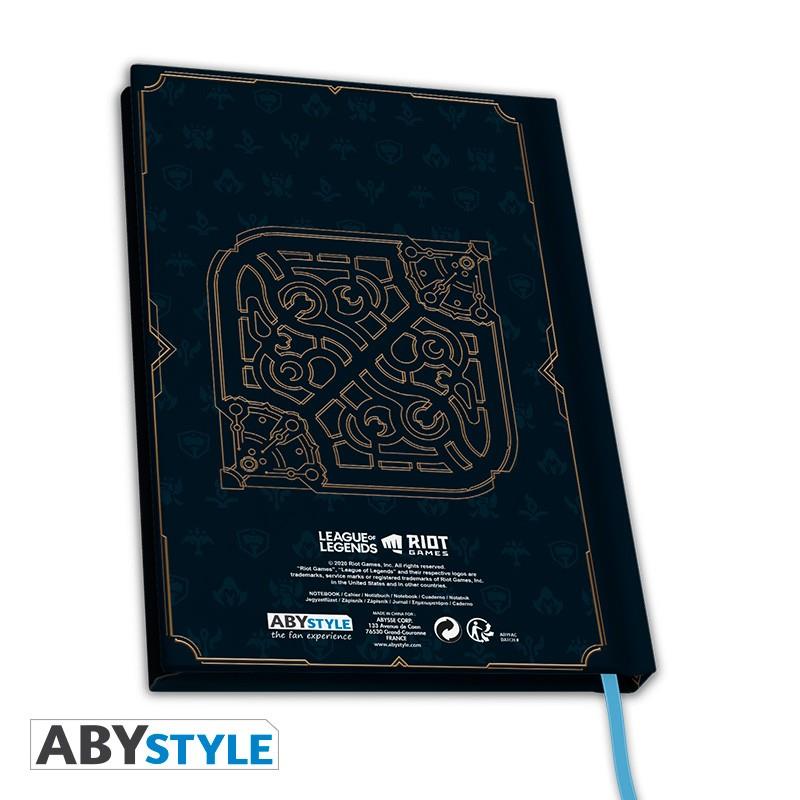 League of Legends A5 Notizbuch Hextech Logo