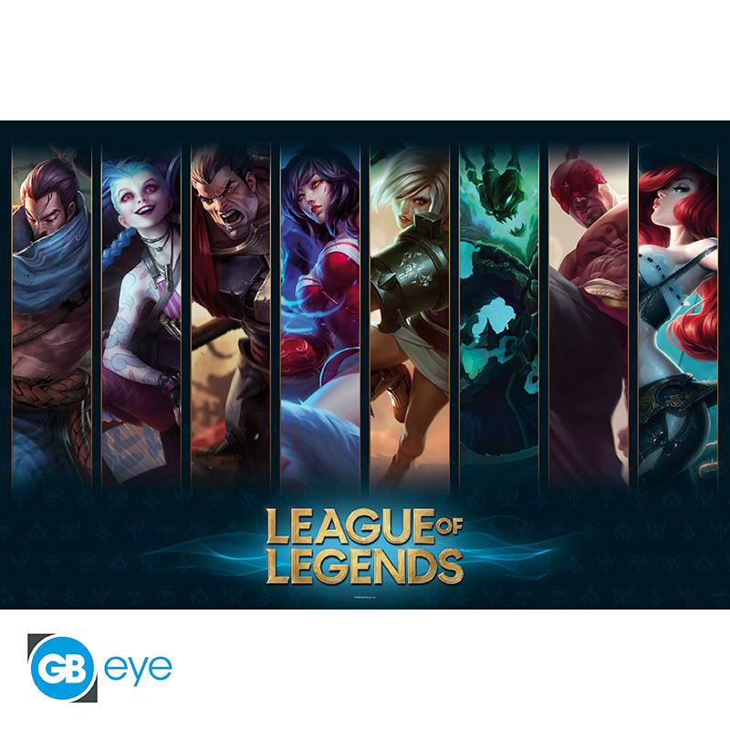 League of Legends Maxi Poster "Champions" 91,5 x 61 cm