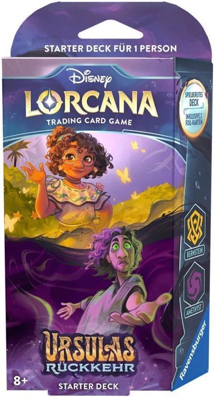 Disney Lorcana: Ursulas Rückkehr Starter-Deck (DE) Amethyst/Bernstein