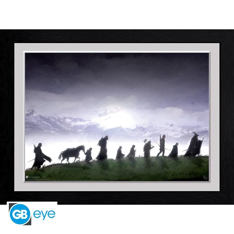 Herr der Ringe Poster im Rahmen 30 x 40 cm