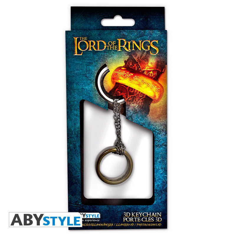 Lord of the Rings 3D Keychain "The One Ring"