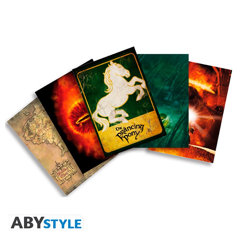 Lord of the Rings Postcards 5er Set