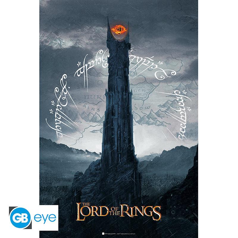 Herr der Ringe Maxi-Poster "Sauron Tower" 91,5 x 61 cm