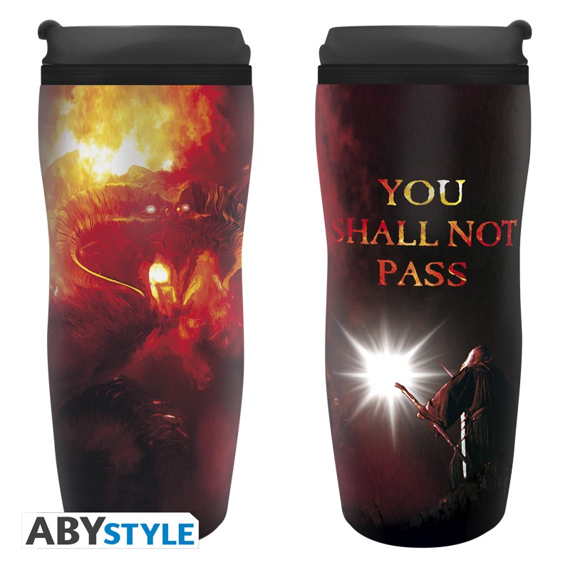 Herr der Ringe Reisetasse "You shall not pass"