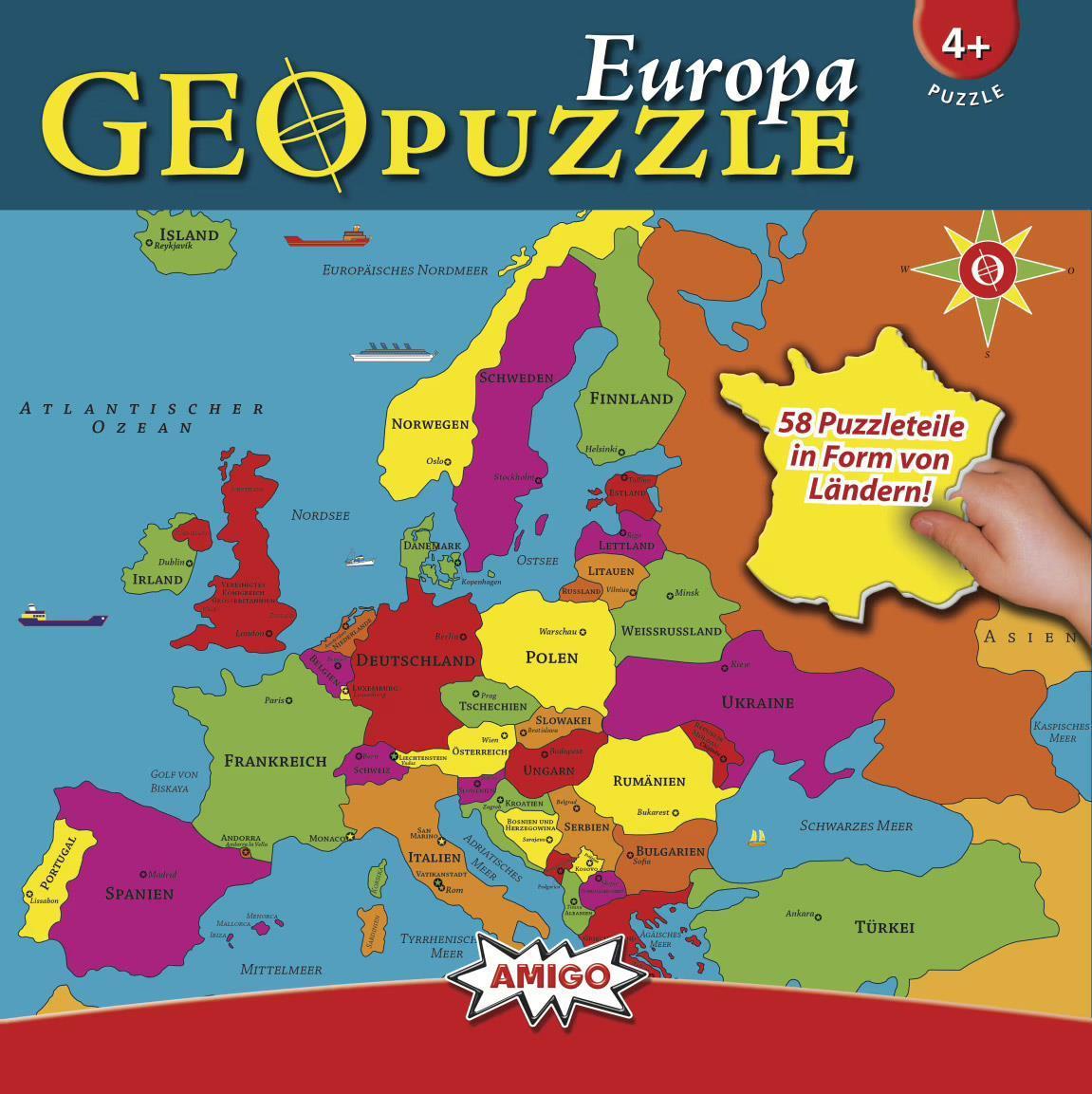 GeoPuzzle - Europa