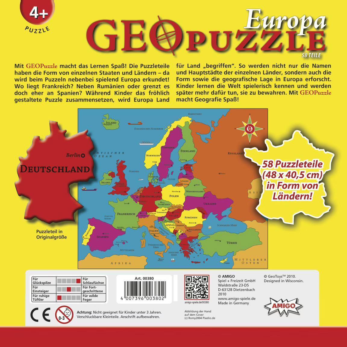 GeoPuzzle - Europa