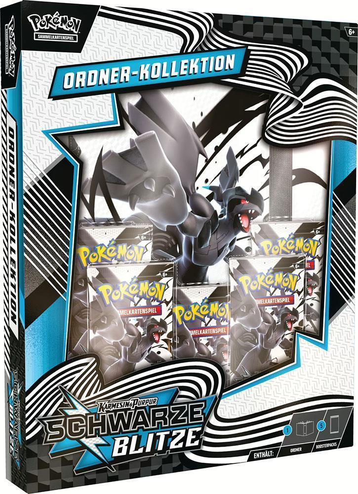 Pokémon Sammelkartenspiel KP10.5 Schwarze Blitze Ordner-Kollektion (DE)