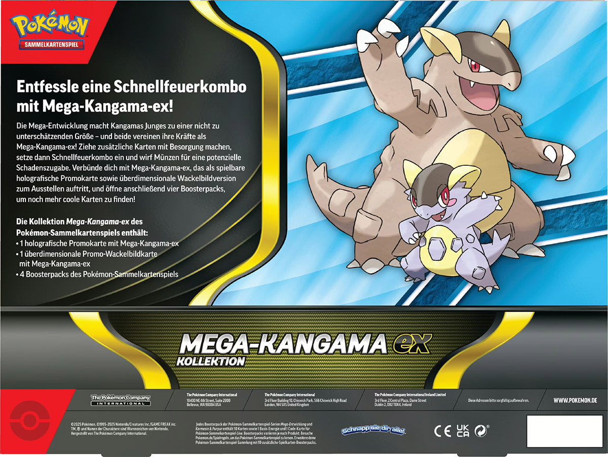 Pokémon TCG Mega-Kangama-ex Kollektion (DE)