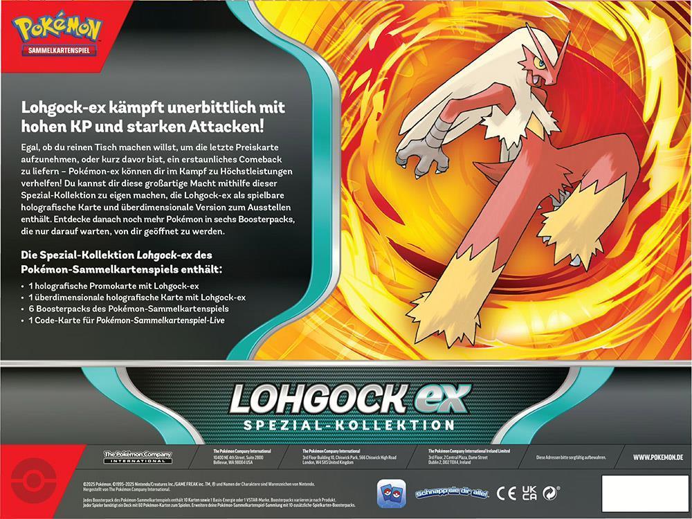 Pokémon Lohgock-EX Spezial-Kollektion (GER)